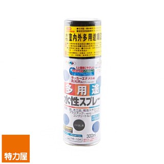 日本 Asahipen 新水性室內外多用噴漆 平光黑 300ml