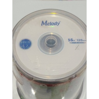 Melody DVD+R 16X 120Min 4.7G 燒錄空白光碟片