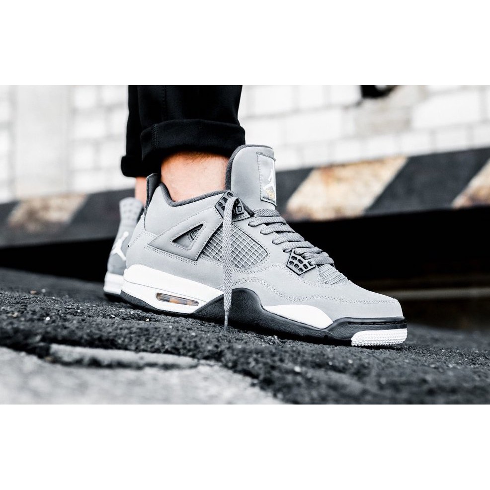 gray jordan 4