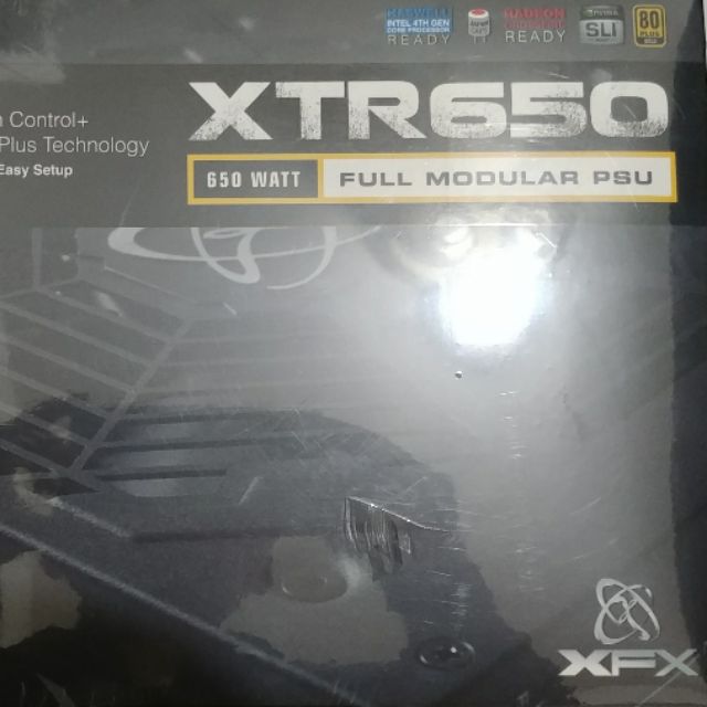 XFX XTR 650W 電源供應器 power 全模組 80+金牌 附發票