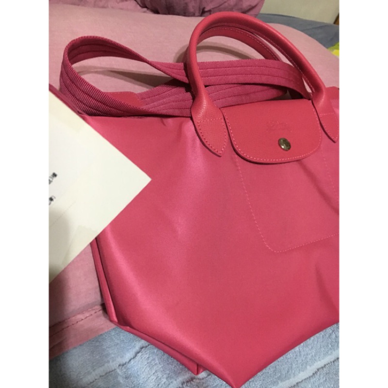 現貨✨LONGCHAMP 1512 LE PLIAGE NEO Rose 桃紅 粉紅 紅 小包