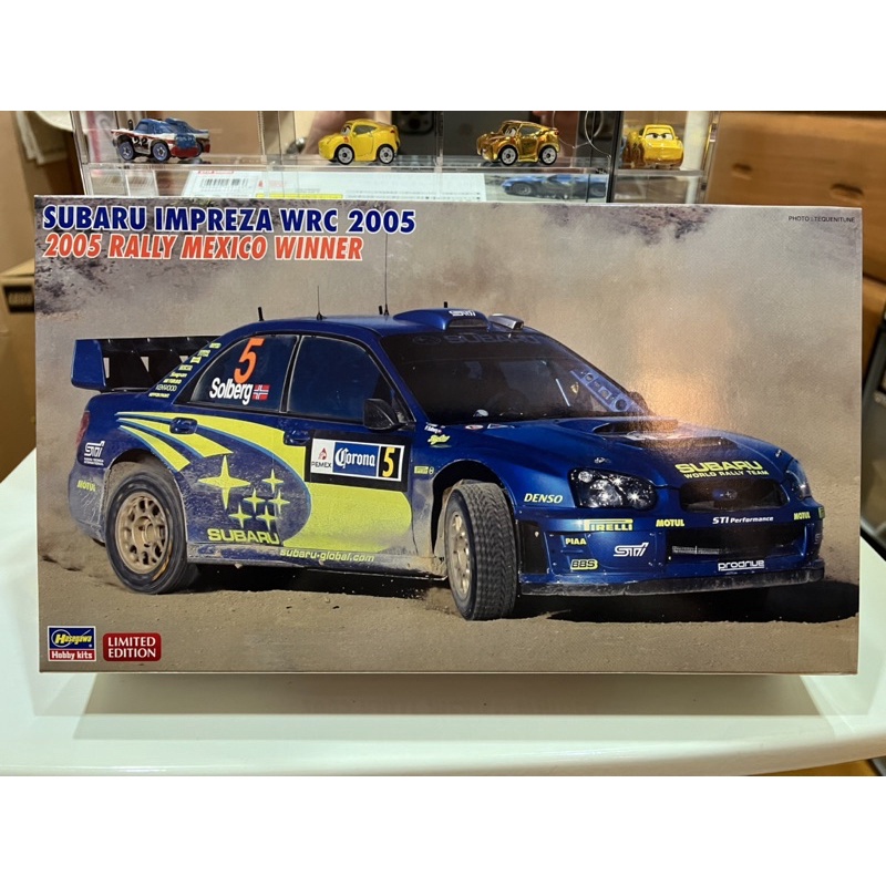HASEGAWA  1/24 Impreza WRC 2005 Rally Mexico Winner