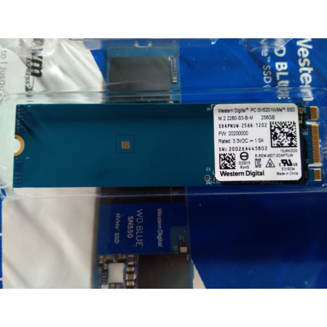 WD SN520 256g NVME SSD