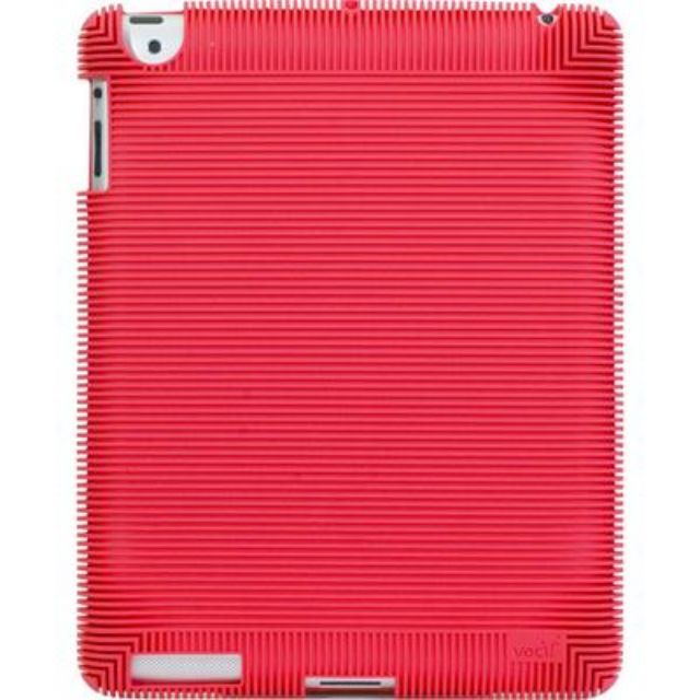 vacii JoyGrip iPad2矽膠防震保護套/紅