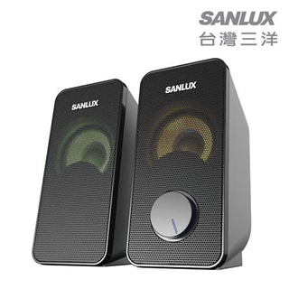 買再送USB充電頭SANLUX臺灣三洋 2.0聲道USB多媒體喇叭 SYSP-200