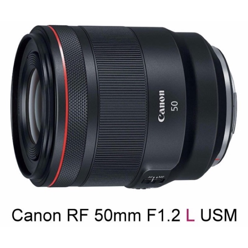 CANON RF 50mm F1.2 L USM 鏡頭 for EOS R 系列【平行輸入】