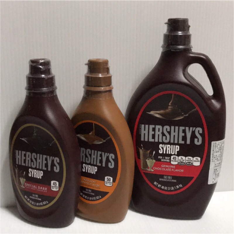 HERSHEY'S 好時巧克力醬/黑巧克力醬/焦糖醬