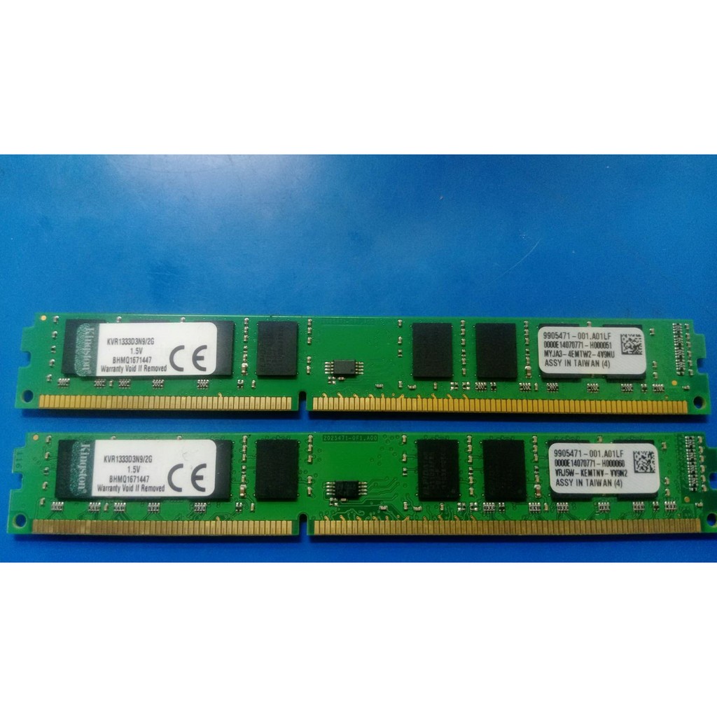 全新 桌上型記憶體 金士頓 Kingston DDR3 1600 8GB  跑雙通道 一次需要買兩支