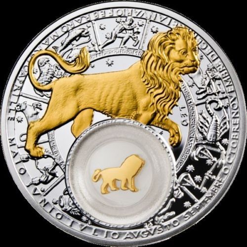 [白銀之手]&lt;預購&gt;白俄羅斯2013十二星座系列銀幣-獅子座3000