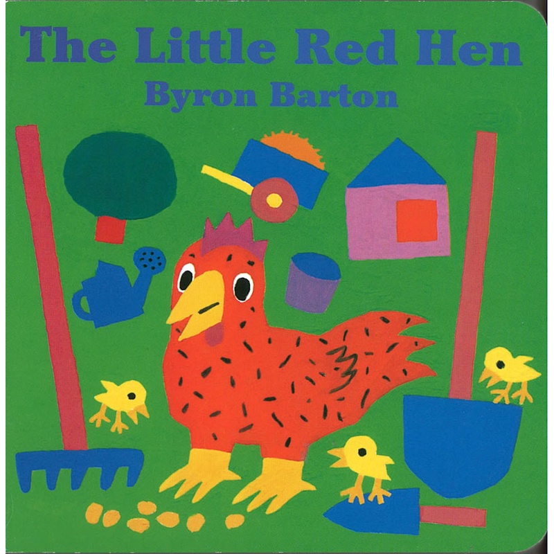THE LITTLE RED HEN｜英文故事書硬頁書-AFHA544【麥克兒童外文書店】