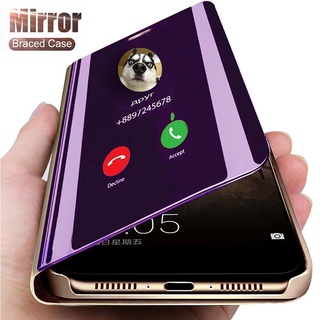 殼多多 高檔鏡面掀蓋全包硬殼 蘋果 iPhone 11 12 Pro max 12 mini 防摔防撞防震保護套 手機殼