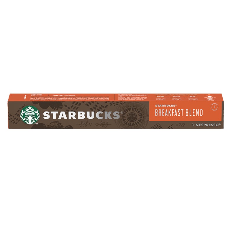 Starbucks星巴克 早餐綜合咖啡膠囊 1Box盒 x 1【家樂福】