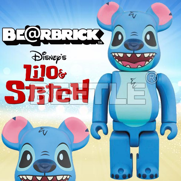 BEETLE BE@RBRICK BAIT SDCC 限定 BEARBRICK STITCH 史迪奇 星際寶貝 400%