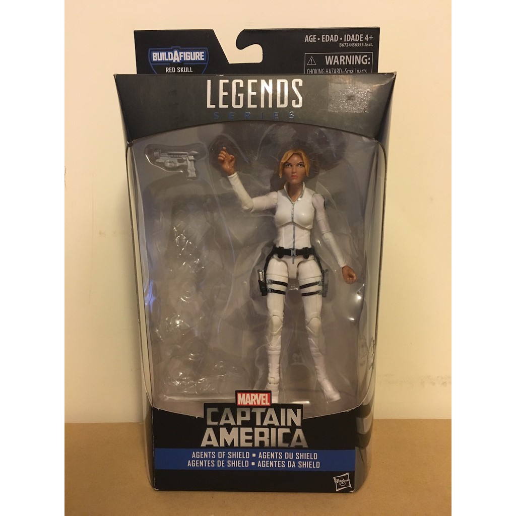 Z 全新現貨漫威marvel Legends 神盾局特工雪倫卡特不含狂攻baf 蝦皮購物