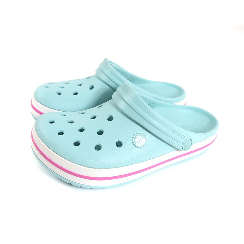Crocs 休閒鞋 涼鞋 防水 水藍色 男女鞋 11016-4SS no073