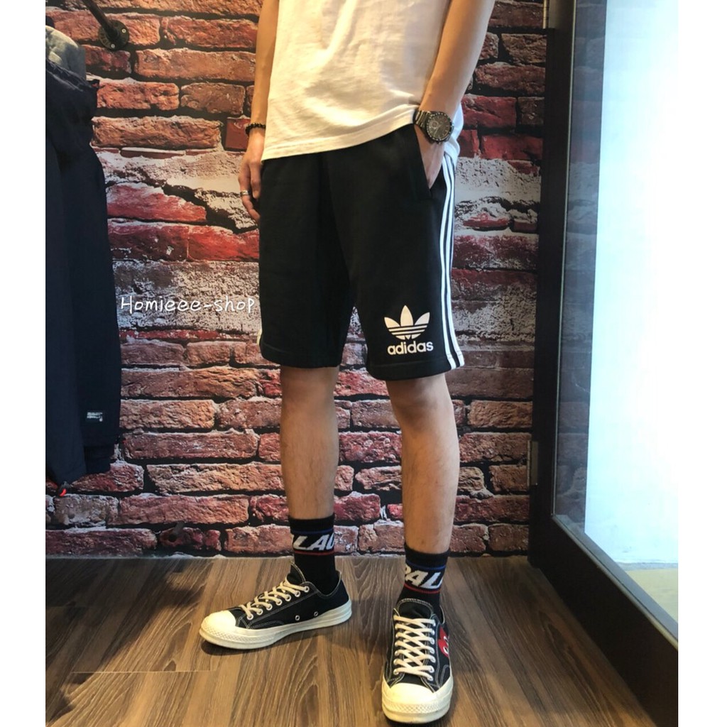 Homieee】Adidas Originals 3-Striped 三葉草三線短棉褲BR6972 | 蝦皮購物