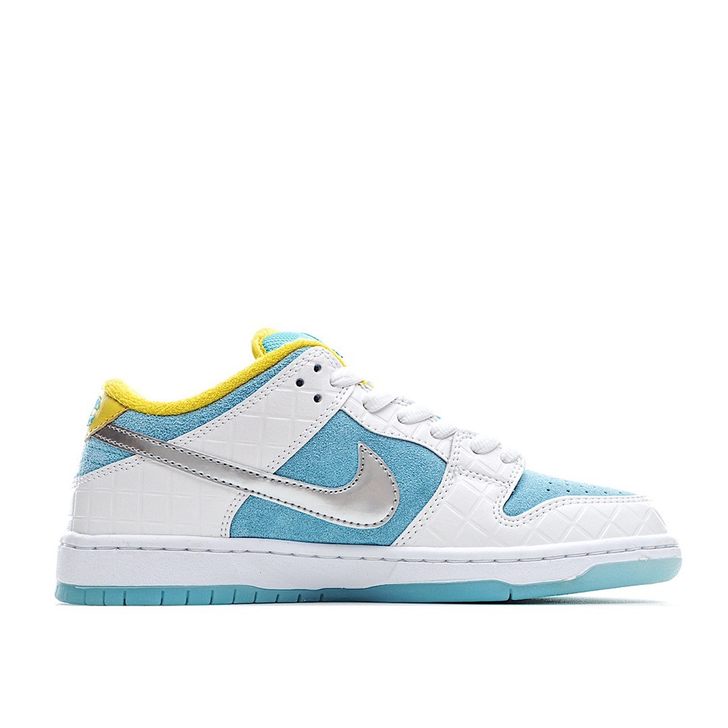 FTC x Nike SB Dunk Low Pro QS LAGOON PULSE 男女同款運動板鞋菱格白銀冰藍| 蝦皮購物 FTC x Nike SB Dunk Low Pro QS LAGOON PULSE 男女同款運動板鞋菱格白銀冰藍| 蝦皮購物