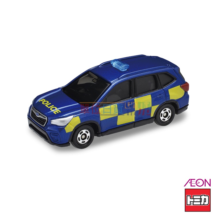 『 單位日貨 』 日本正版 TOMICA 多美 AEON SUBARU 英國警察 警車 合金小車 NO.59