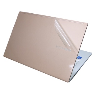 【Ezstick】ASUS Vivobook K413 K413EQ 透明機身貼(含上蓋貼、鍵盤週圍貼、底部) DIY