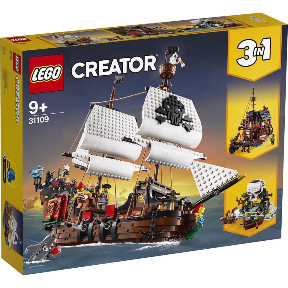 木木玩具 樂高 LEGO 31109 海盜船 CREATOR 3in1