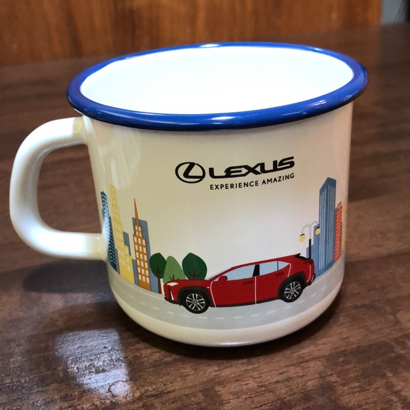 全新日本富士琺瑯馬克杯lexus 禮品 蝦皮購物