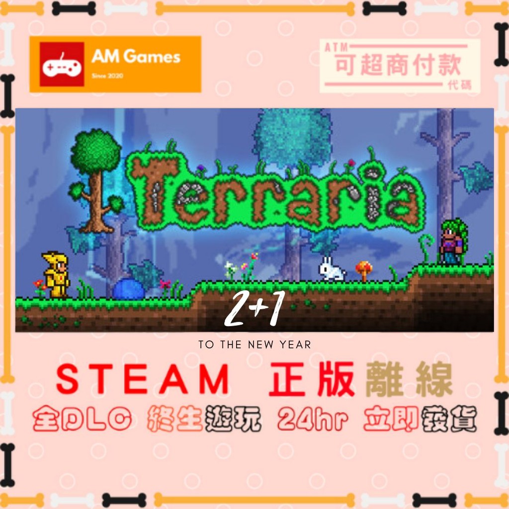 Am賣賣 離線版 Steam Terraria 泰拉瑞亞正版全dlc終生遊玩 蝦皮購物