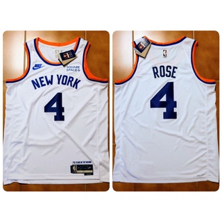 Derrick Rose Nike NBA 尼克復古球衣 SW HWC 玫瑰 贊助標