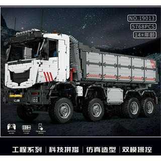 【宅媽科學玩具】宇星 M19013 氣動自卸車 -電動版#MouldKing系列# 售後服務可補件