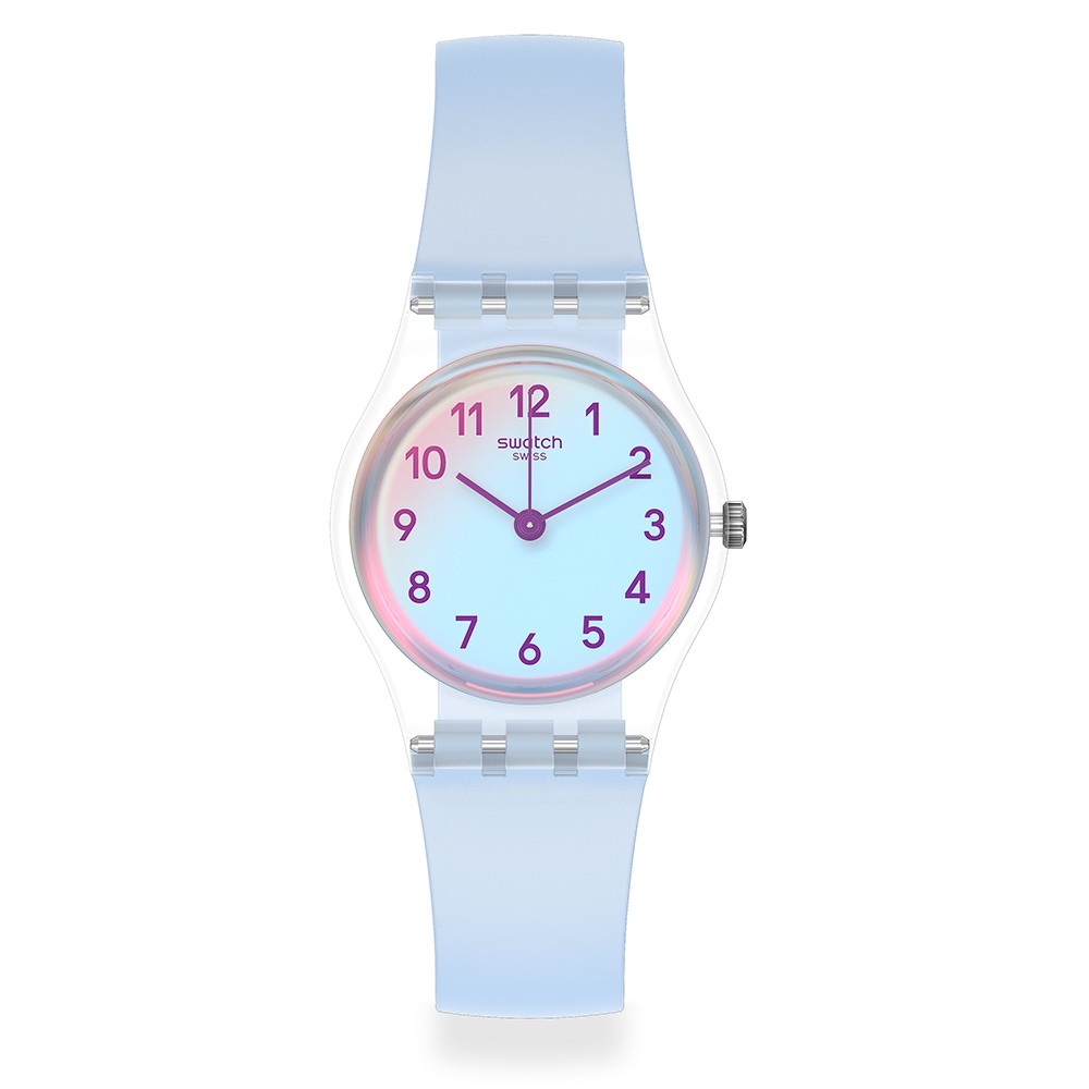 【SWATCH】Lady 原創 手錶 瑞士錶 CASUAL BLUE-25mm LK396