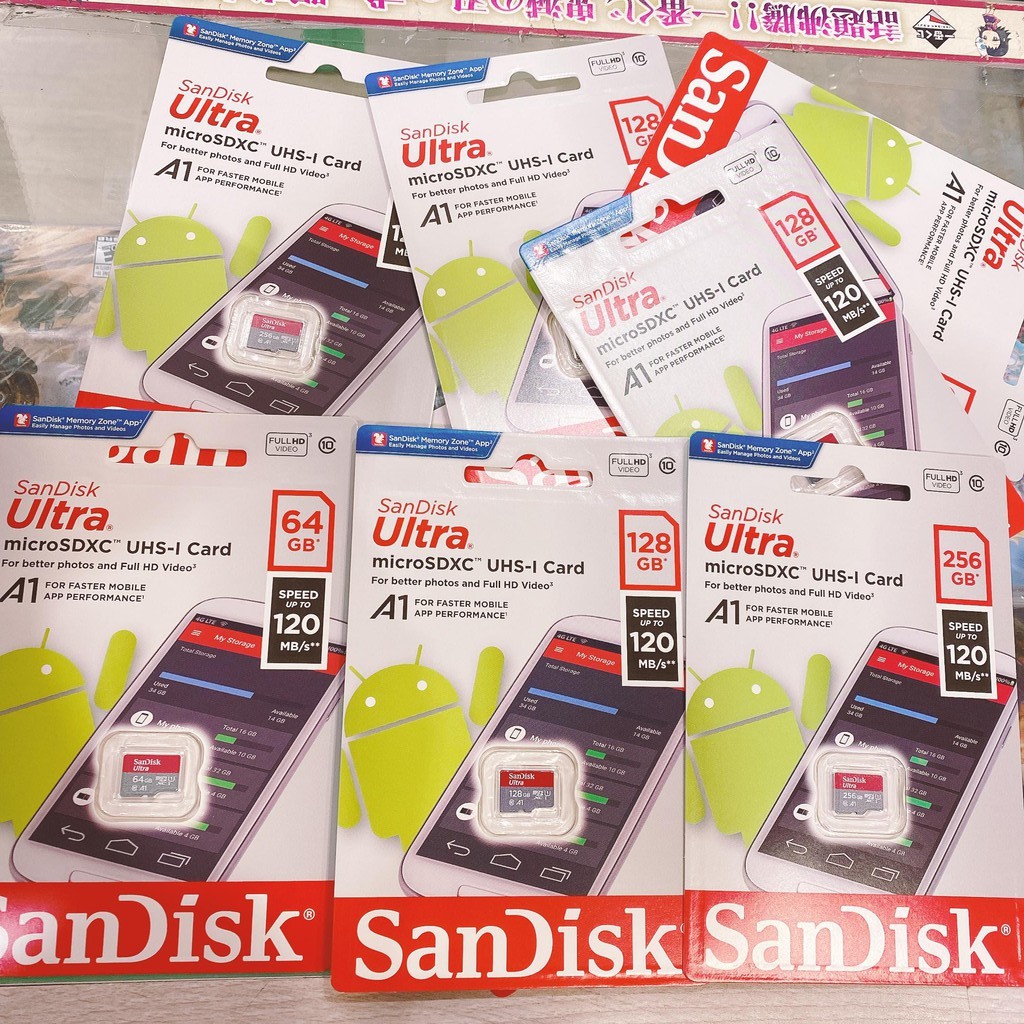 有間電玩 Ns switch 主機 記憶卡 SanDisk Ultra MicroSD A1 高速記憶卡 256G