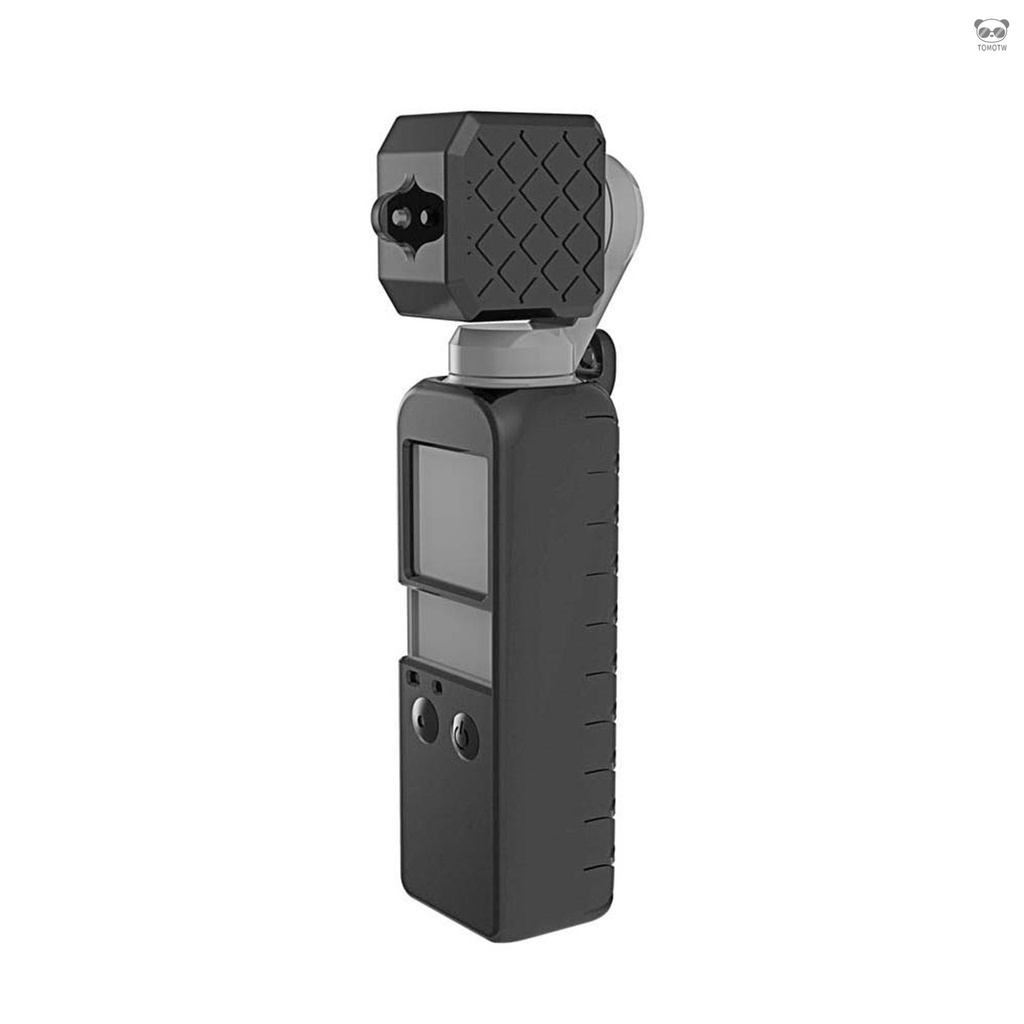 （清倉甩賣）PULUZ 大疆口袋靈眸OSMO Pocket 主機矽膠套 鏡頭保護套 黑色