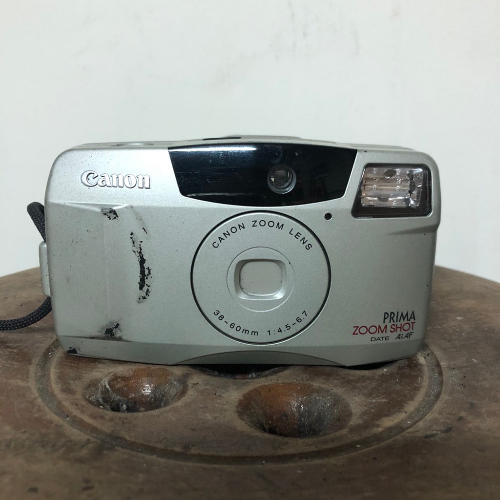 《怪奇館》Canon 1996年 Prima zoom shot date AiAf底片相機(有損）