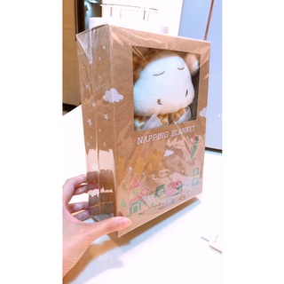 【Angel Dear】大頭動物嬰兒毛毯禮盒(棕色長頸鹿)