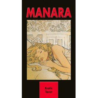 A55◈光之海◈現貨 正版 情色藝術塔羅牌（限制級）Erotic Tarot of Manara 附中文說明