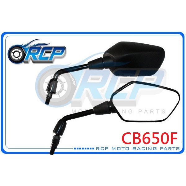 Rcp Honda Cb650f Cb 650 F 黑色後視鏡後照鏡原廠規格台製外銷品903 蝦皮購物