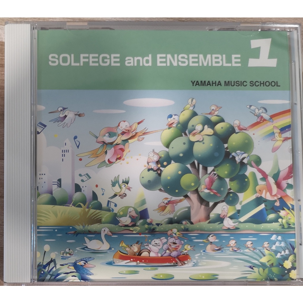 山葉音樂教室 YAMAHA SOLFEGE and Ensemble 1 先修班 CD 課本 練習本 團體班