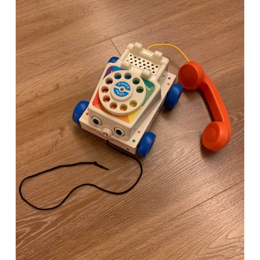 【二手】玩具總動員 toy story 費雪 fisher price 電話 chatter Phone