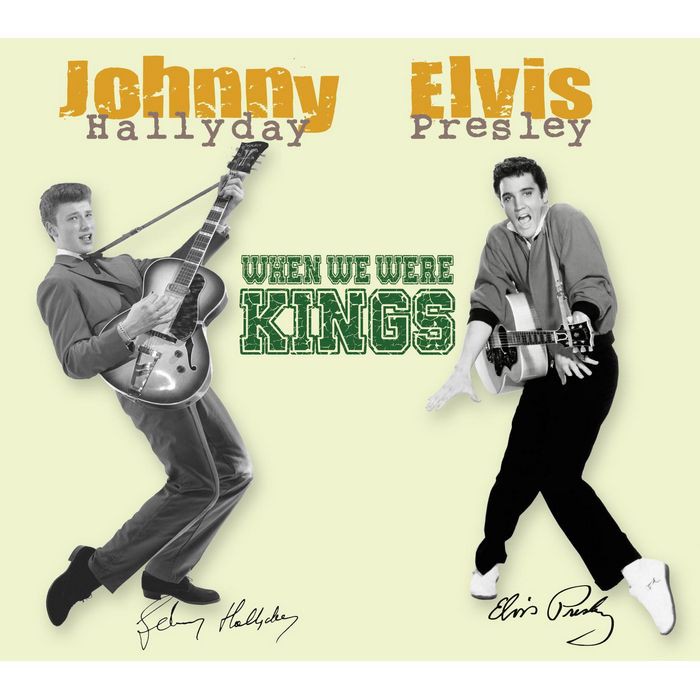 強尼哈立戴 艾維斯普里斯萊 法國 美國貓王 Hallyday Presley CMJ2742886 90