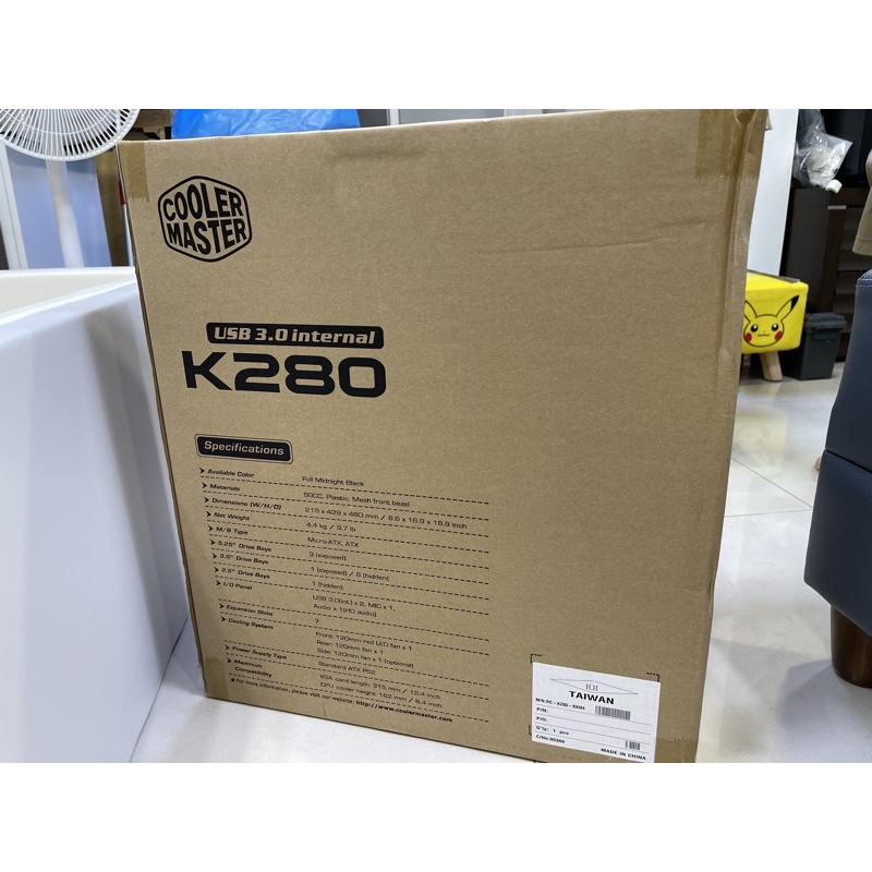 cooler master K280 機殼 全新