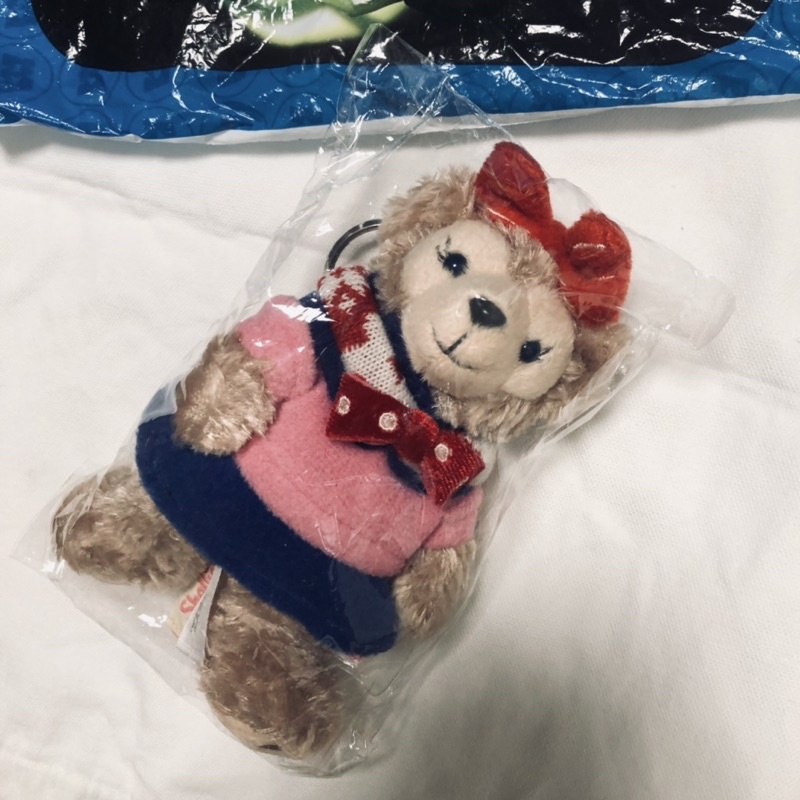 🧣迪士尼Disney限定冬季聖誕圍巾女孩裝扮雪莉玫ShellieMay吊飾鑰匙圈#Duffy#達菲