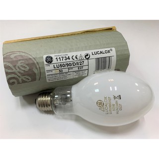 [清庫存特賣]奇異GE 11734 LU50/90/D/I/27 50W E27 免啟動器 鈉氣燈泡_GE090013