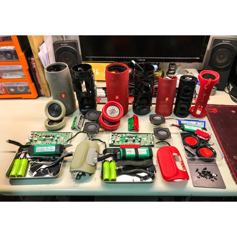 Jbl 藍芽喇叭全系列電池更換維修電池charge3 Flip3 4 Xtreme Jbl 電池醫生 蝦皮購物