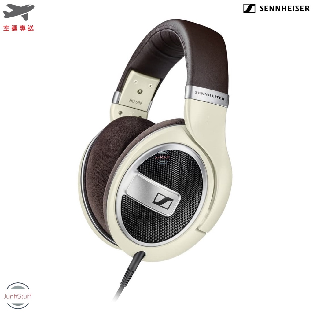 Sennheiser 德國森海塞爾 HD599 專業 頭戴 耳罩 開放式 監聽耳機 網路直播主 宅錄混音樂音響器材 DJ
