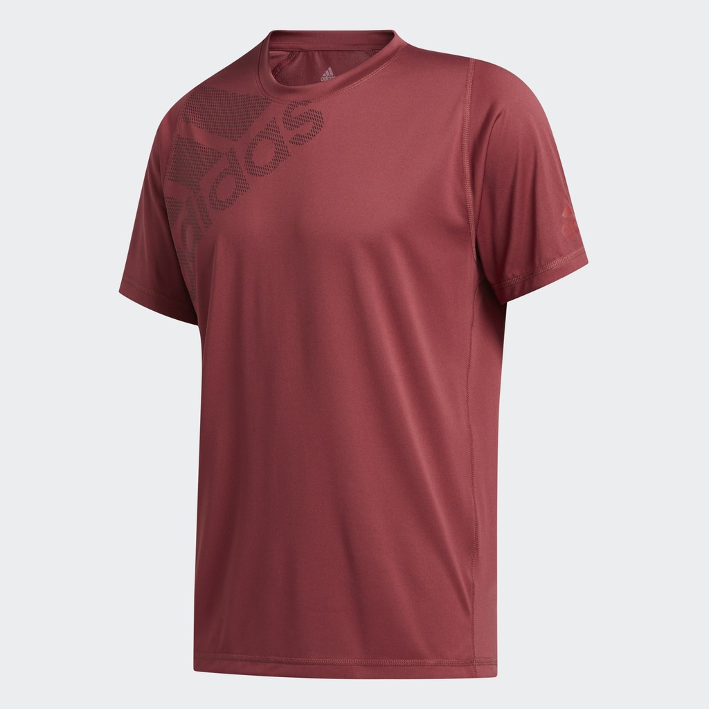 Adidas FreeLift男款紅色排汗短袖上衣-NO.GC8406