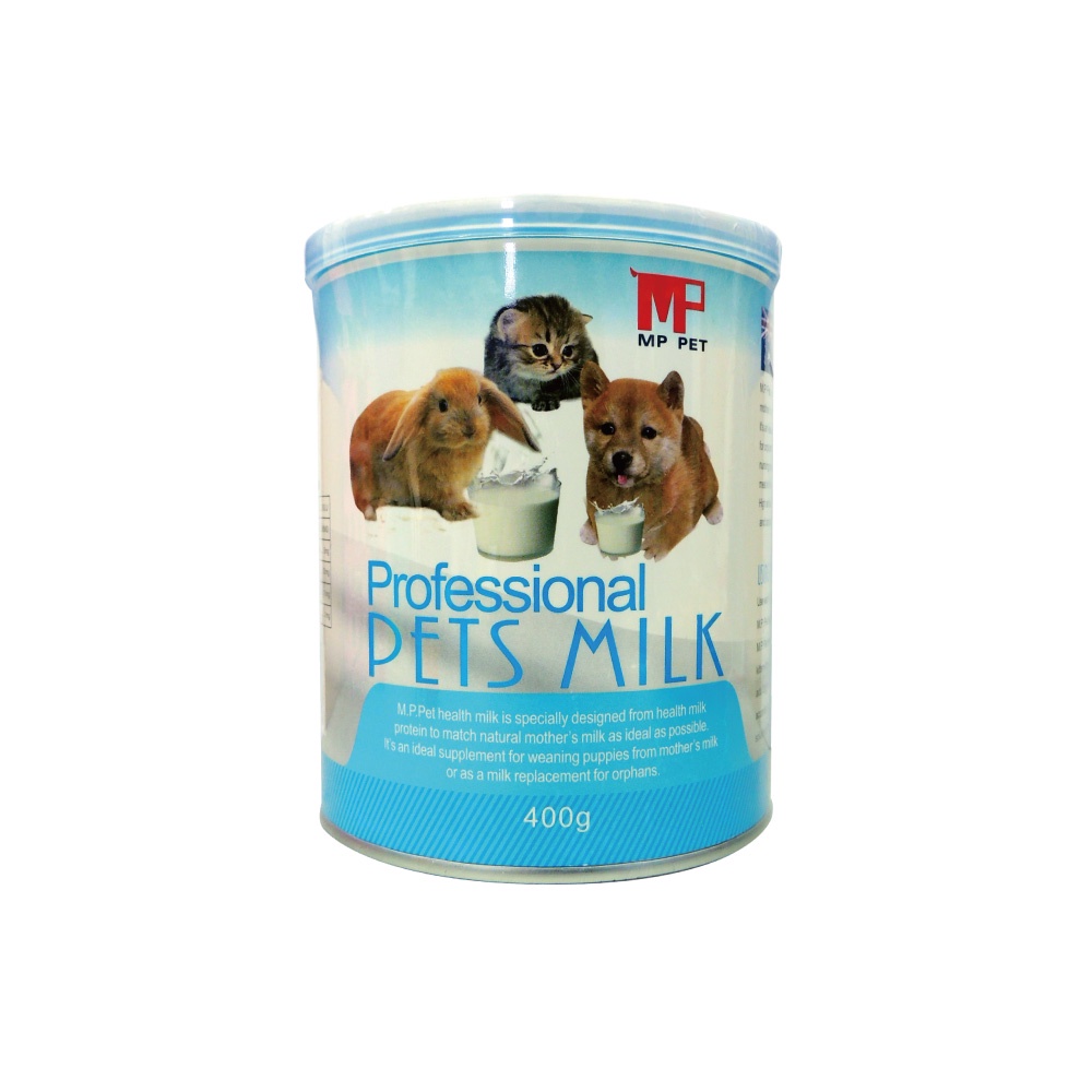 MP PET 寵物專用奶粉 400g 犬貓都可食用 幼犬 幼貓 大兔子 哺乳 營養補充品 超取限8罐 (A903A01)