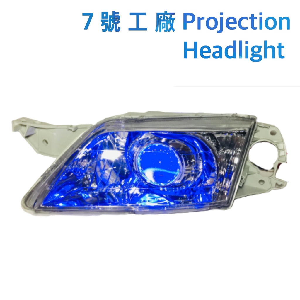 7號工廠	PREMACY 99 00 01 02 	魚眼 大燈 一對 鹵素可換 HID LED 馬自達 可加秒切鹵素驗車