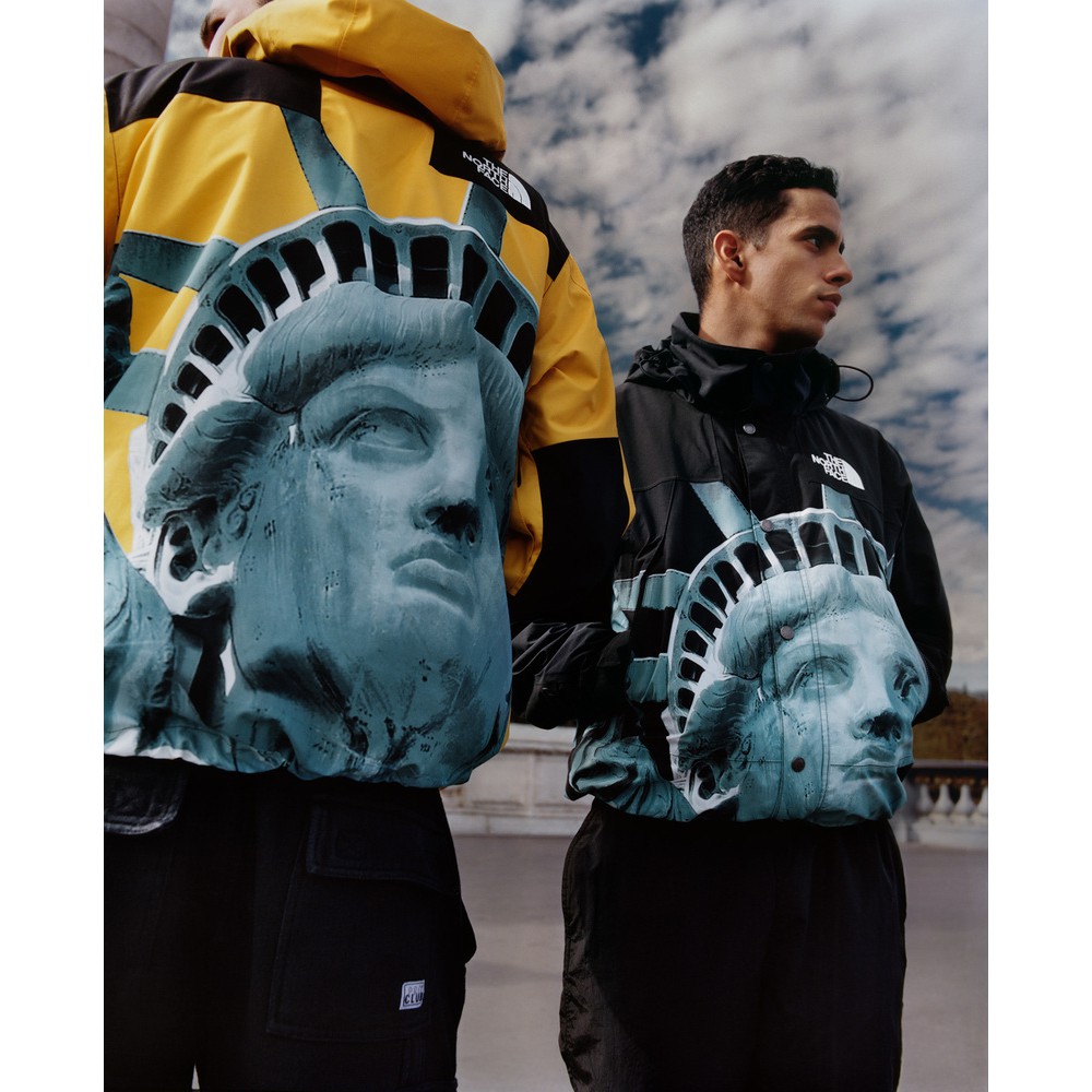 supreme north face statue of liberty jacket