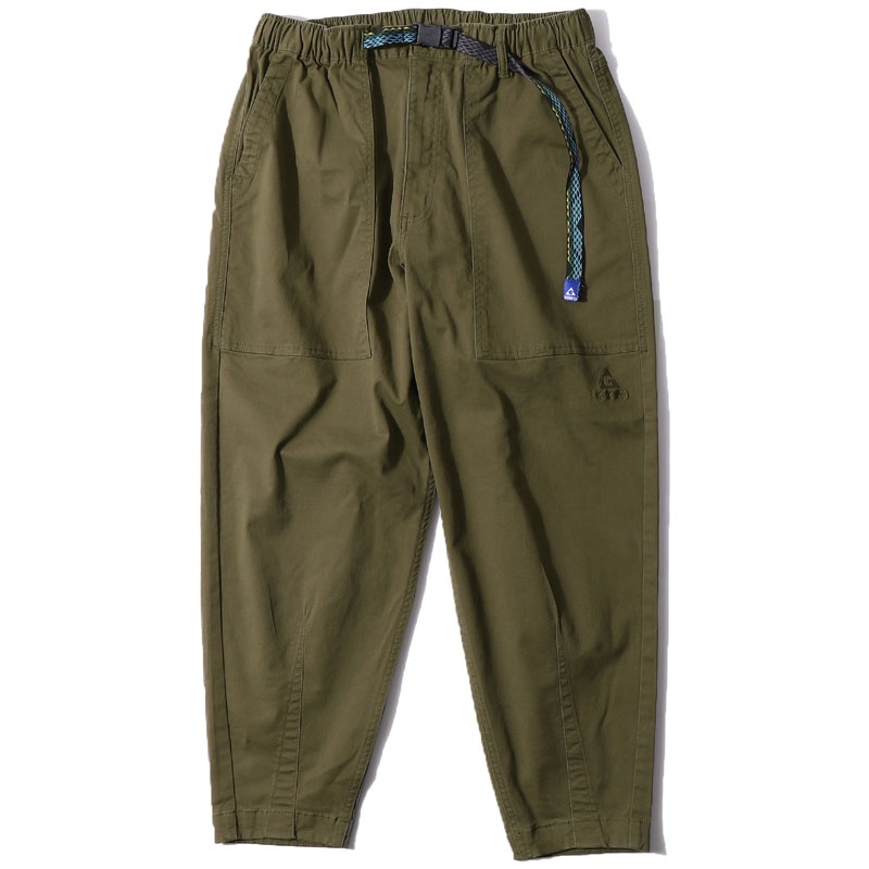 GERRY OUTDOORS 078070-41 LOOSE TAPERED PANTS 民族風織帶 錐形褲 (軍綠色)