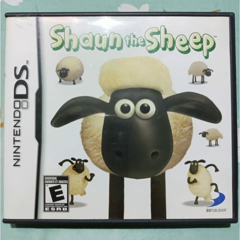 任天堂 NINTENDO DS  笑笑羊Shaun the Sheep  遊戲軟體 掌上遊戲