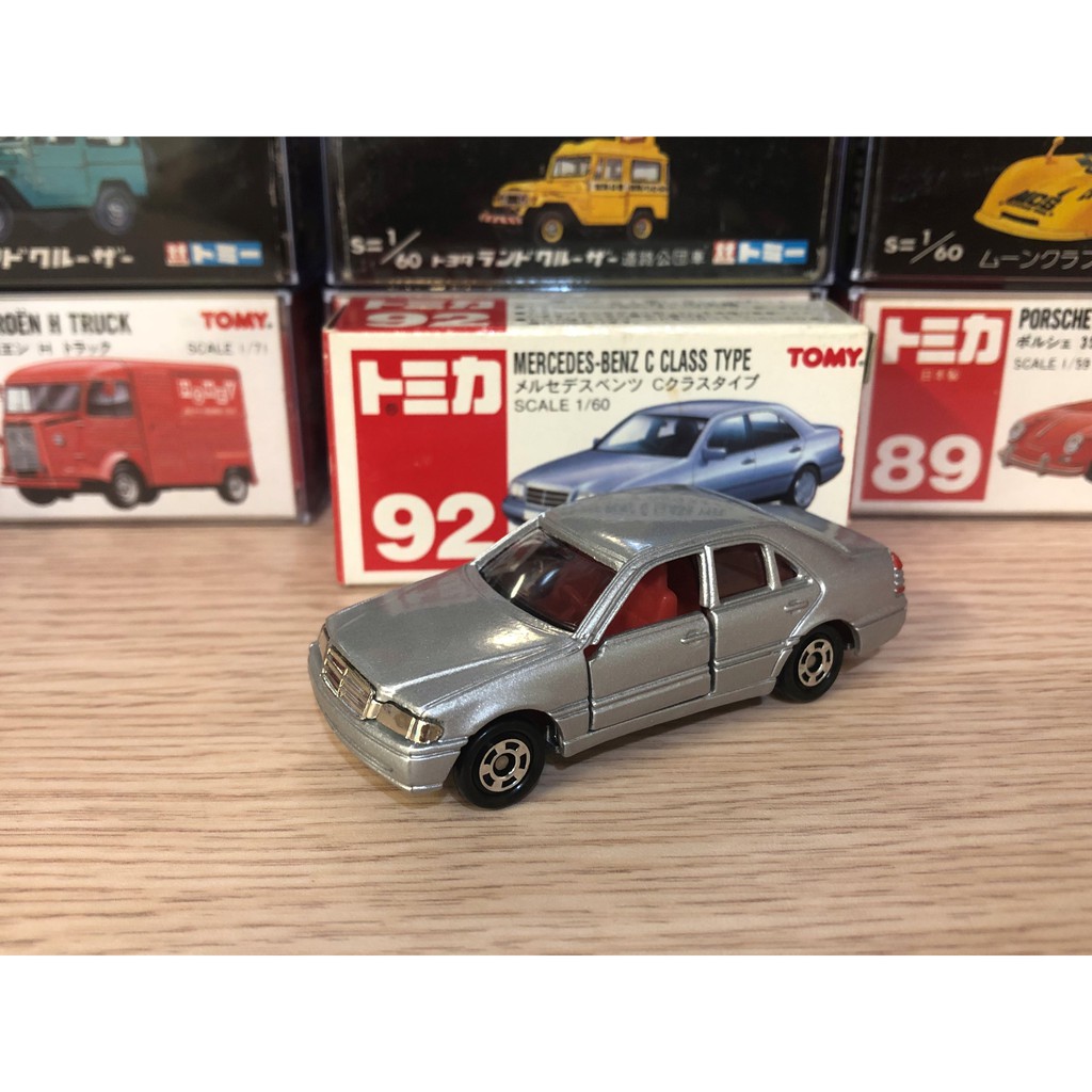 Tomica no.92 MERCEDES-BENZ C CLASS TYPE 賓士 紅標 絕版
